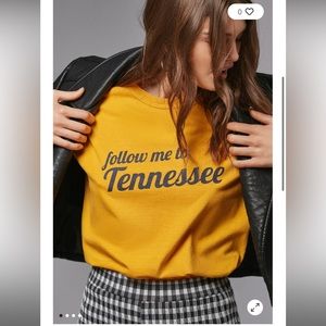 Urban Outfitters “Follow me to Tennessee” tee💛🌻